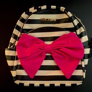 Betsey Johnson bookbag/backpack